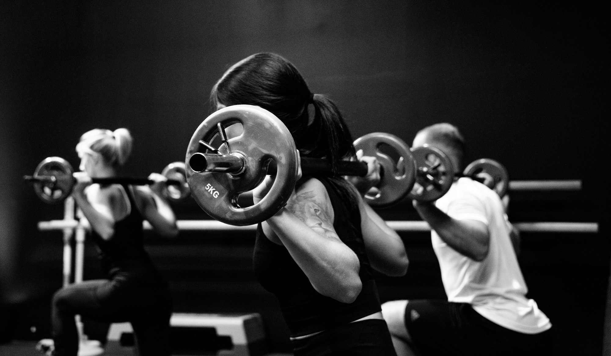 Cours collectif dans une box CrossFit